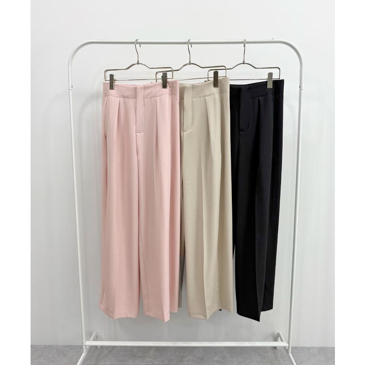 セータープレスタックハイウエストスラックス | futier land | 詳細画像33 