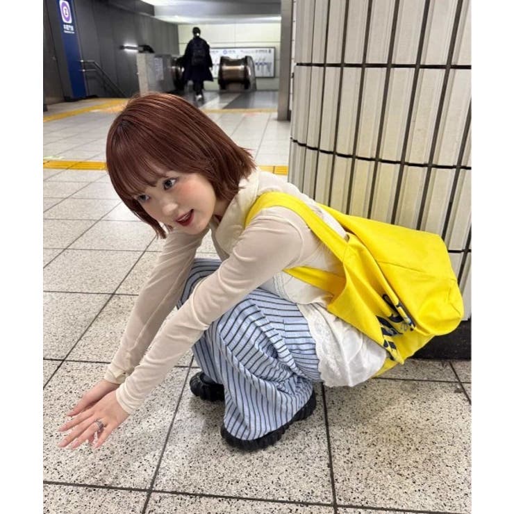主役級に映える。ストライプ カーゴ ワイドパンツ | futier land | 詳細画像56 