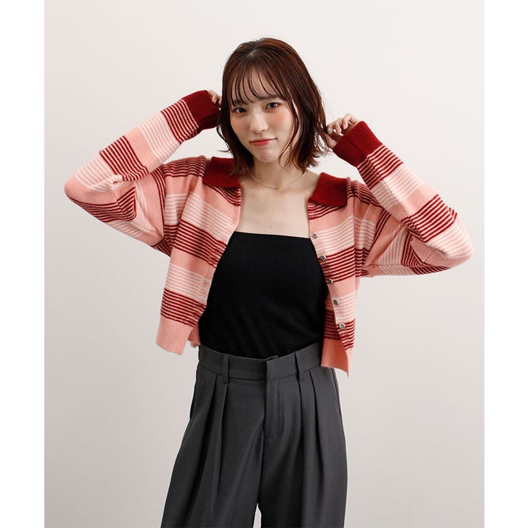 グラデーションボーダーニット | futier land | 詳細画像18 