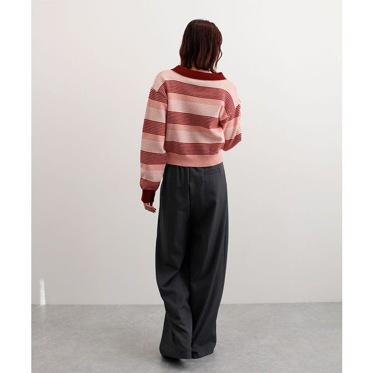 グラデーションボーダーニット | futier land | 詳細画像20 