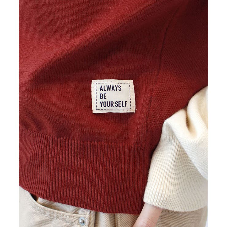 【ABYS】タグ付きラグランニットトップス | futier land | 詳細画像7 