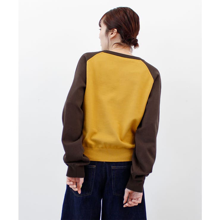 【ABYS】タグ付きラグランニットトップス | futier land | 詳細画像10 