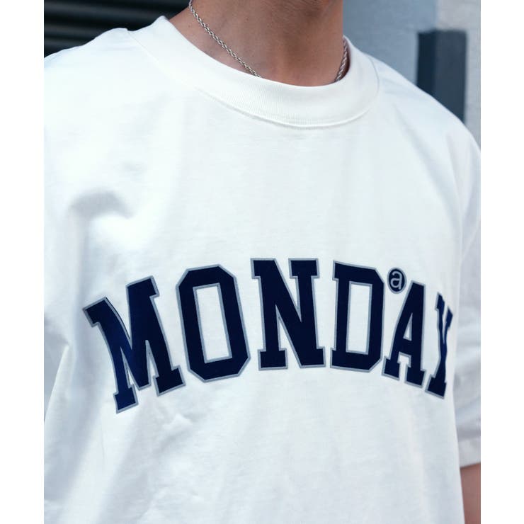 College Logo Monday Frocky T-shirt | AVENT | 詳細画像17 