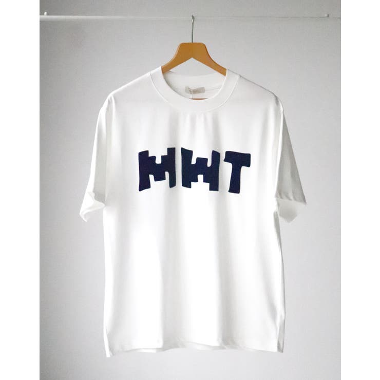 ホワイト | MWT Flocked Print T-Shirt | AVENT