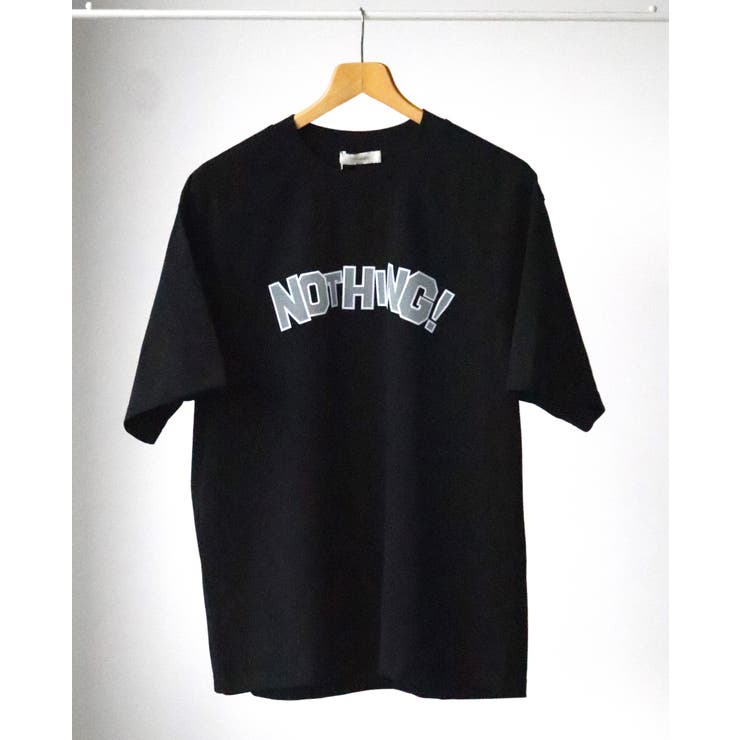 ブラック | NOTHING LOGO T-SHIRT | AVENT