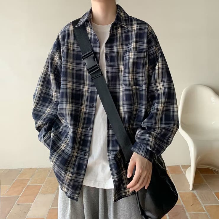 Multicolor Oversized Check | AVENT | 詳細画像1 