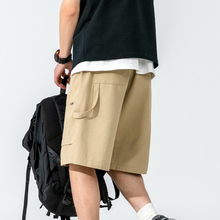 接触冷感スーパーストレッチチノハーフパンツ ショートパンツ