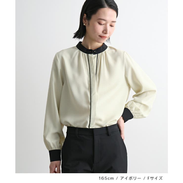 パイピングブラウス | futier land | 詳細画像5 