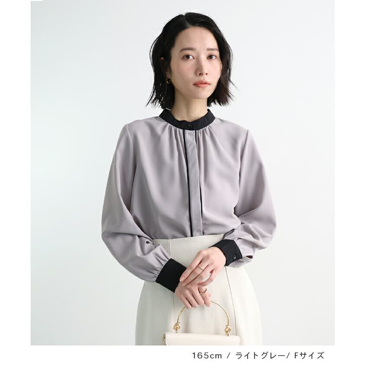 パイピングブラウス | futier land | 詳細画像7 