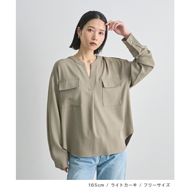 両ポケットブラウス | futier land | 詳細画像5 