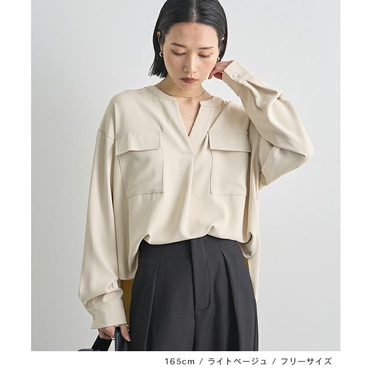 両ポケットブラウス | futier land | 詳細画像6 