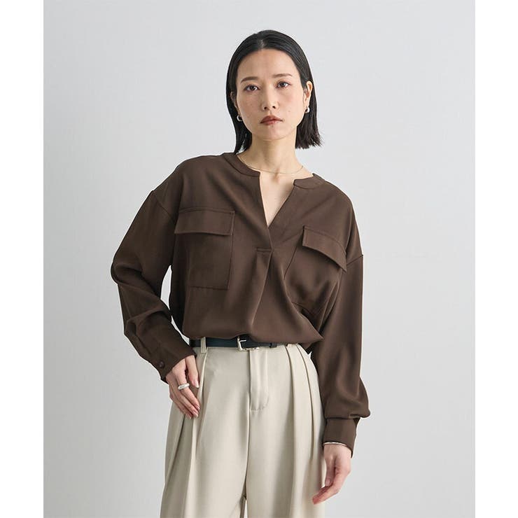 両ポケットブラウス | futier land | 詳細画像10 