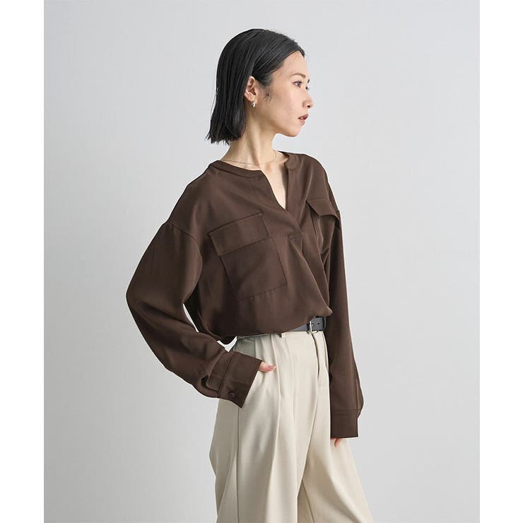 両ポケットブラウス | futier land | 詳細画像11 