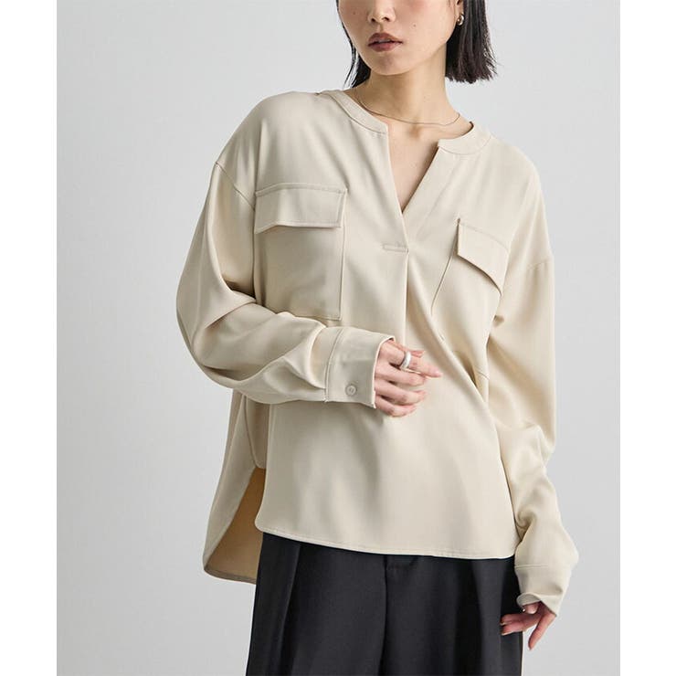 両ポケットブラウス | futier land | 詳細画像15 