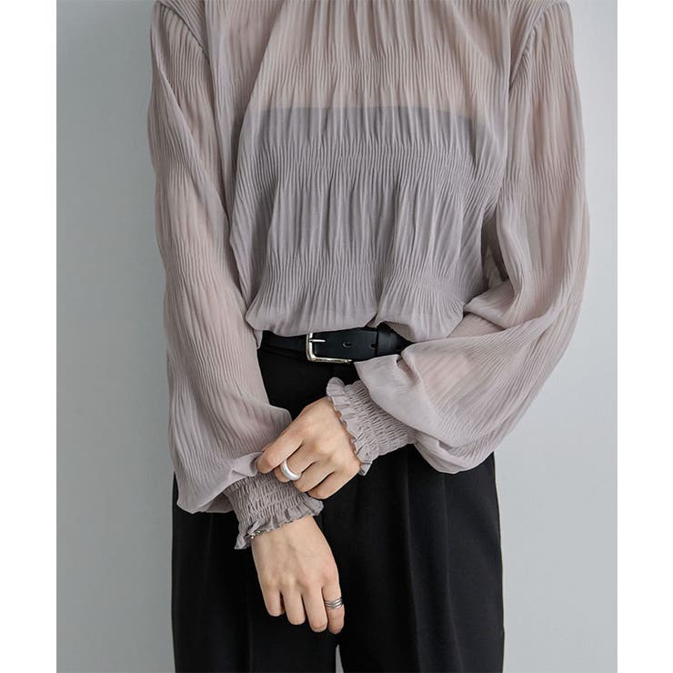 シャーリングシアートップス | futier land | 詳細画像15 