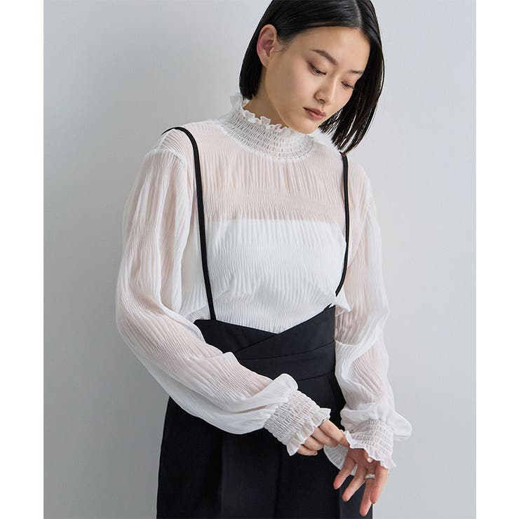 シャーリングシアートップス | futier land | 詳細画像16 