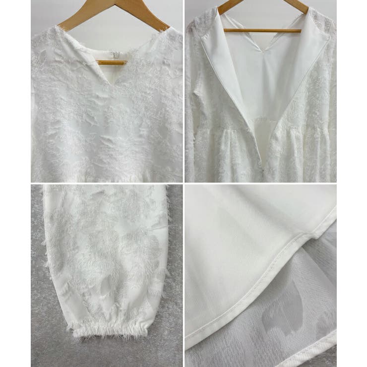 フリンジJQDブラウス | futier land | 詳細画像8 