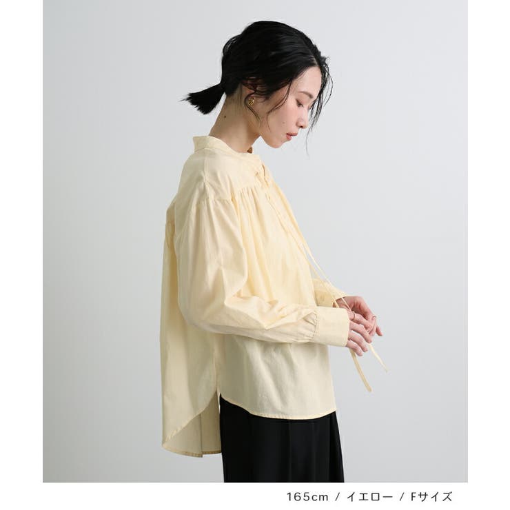 レースアップブラウス | futier land | 詳細画像8 