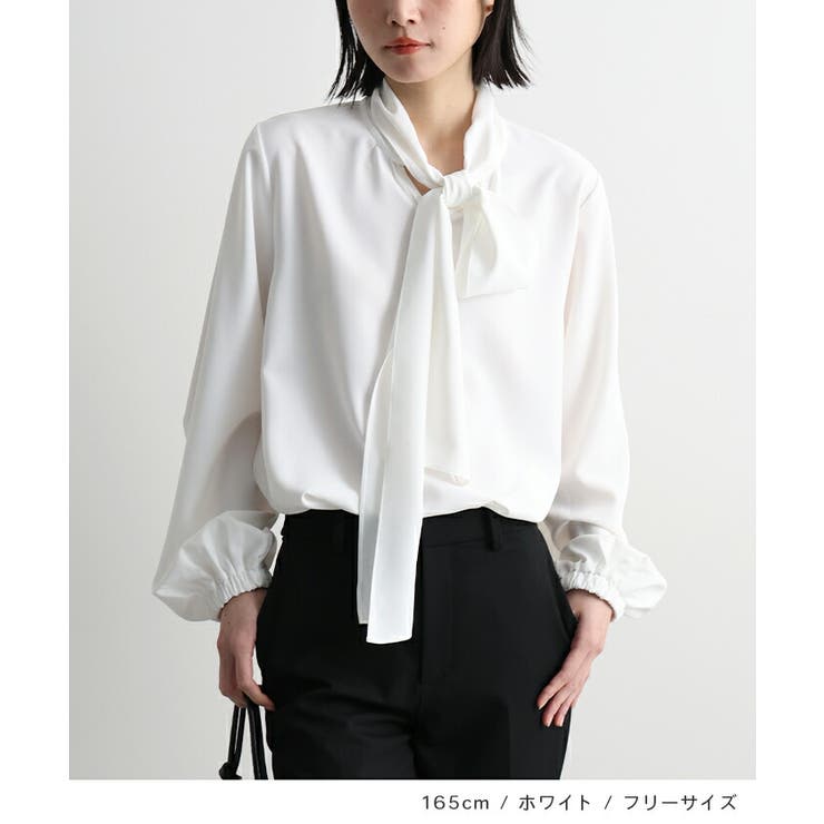 ボウタイブラウス | futier land | 詳細画像6 