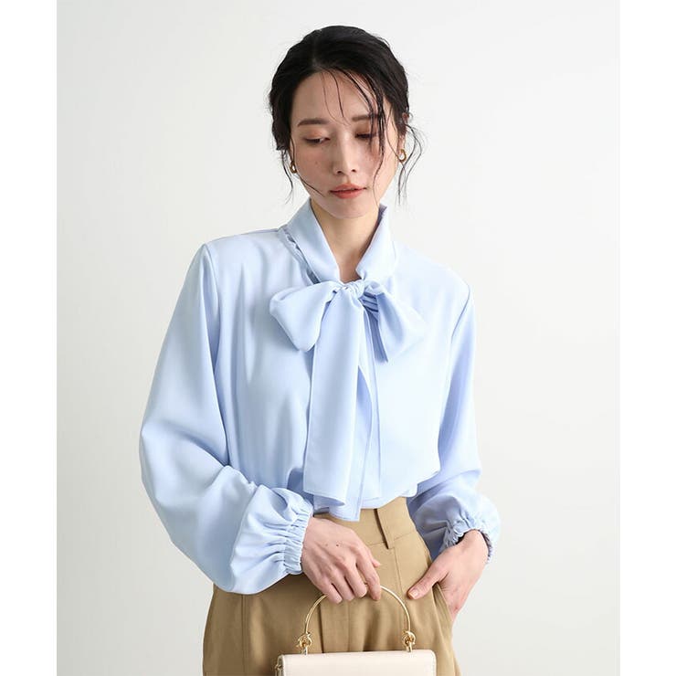 ボウタイブラウス | futier land | 詳細画像10 