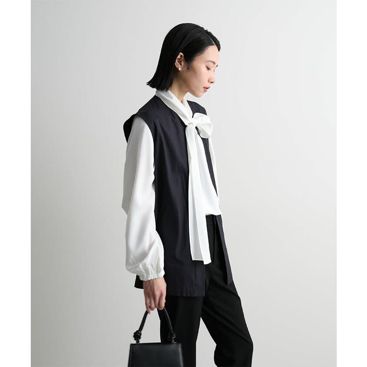 ボウタイブラウス | futier land | 詳細画像15 