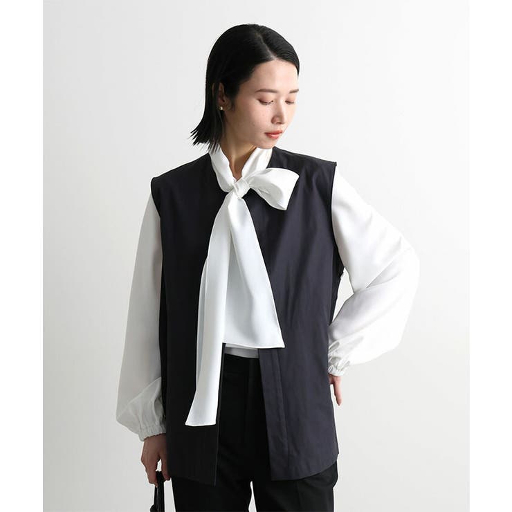 ボウタイブラウス | futier land | 詳細画像16 