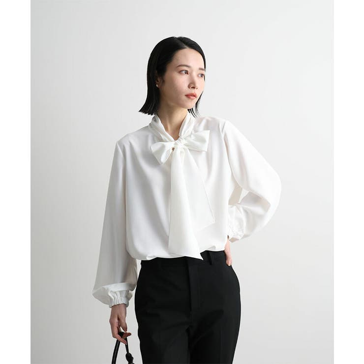 ボウタイブラウス | futier land | 詳細画像17 