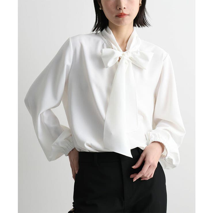 ボウタイブラウス | futier land | 詳細画像18 