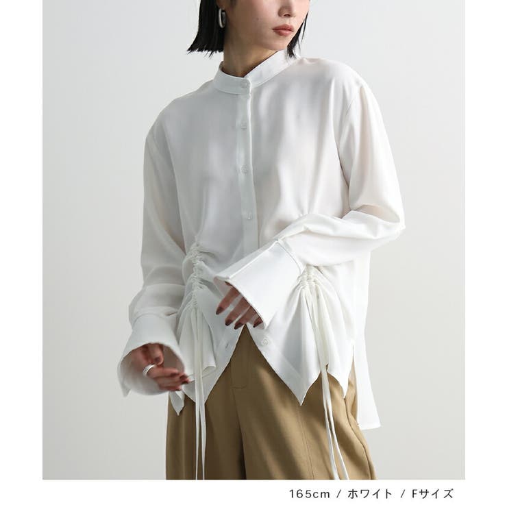 サイドシャーリングシャツ | futier land | 詳細画像7 