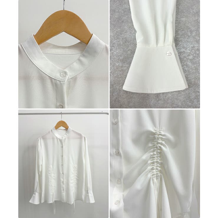 サイドシャーリングシャツ | futier land | 詳細画像8 