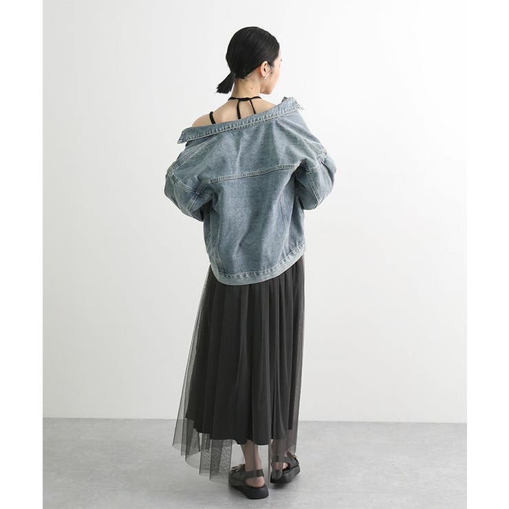 チュールドッキングワンピース | futier land | 詳細画像10 