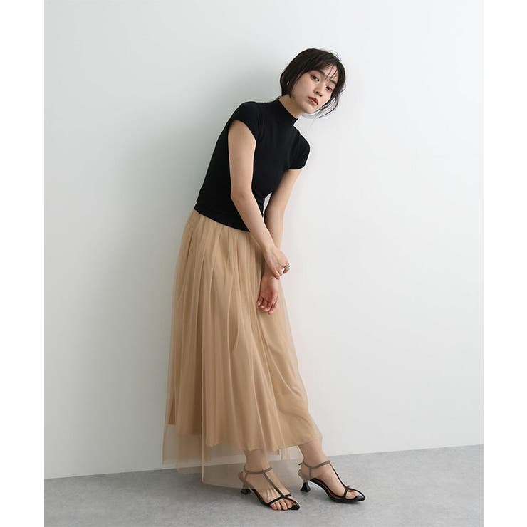 チュールドッキングワンピース | futier land | 詳細画像12 