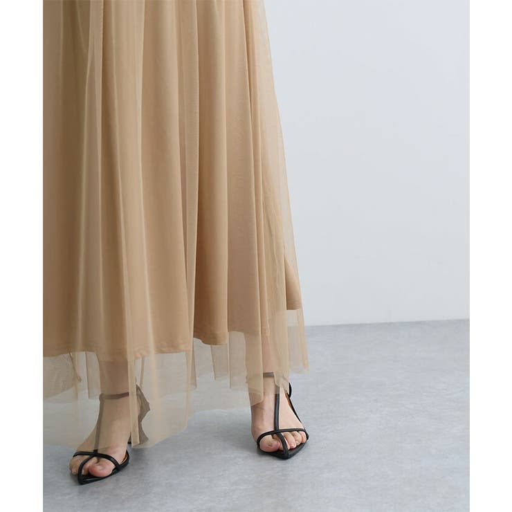 チュールドッキングワンピース | futier land | 詳細画像15 