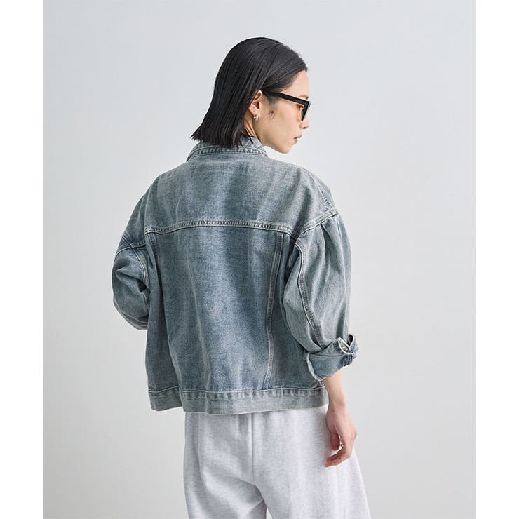 バルーン袖デニムジャケット | futier land | 詳細画像20 