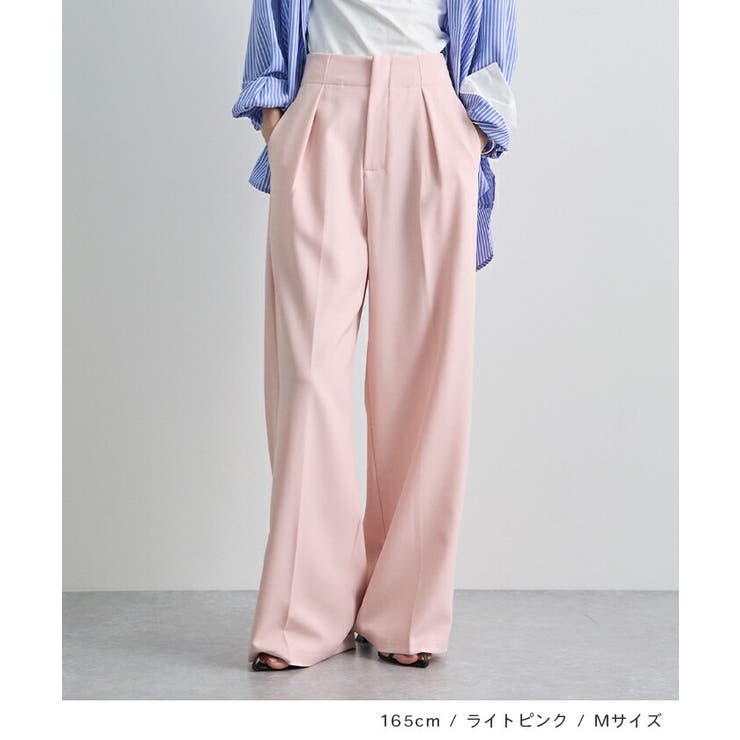 セータープレスタックハイウエストスラックス | futier land | 詳細画像8 