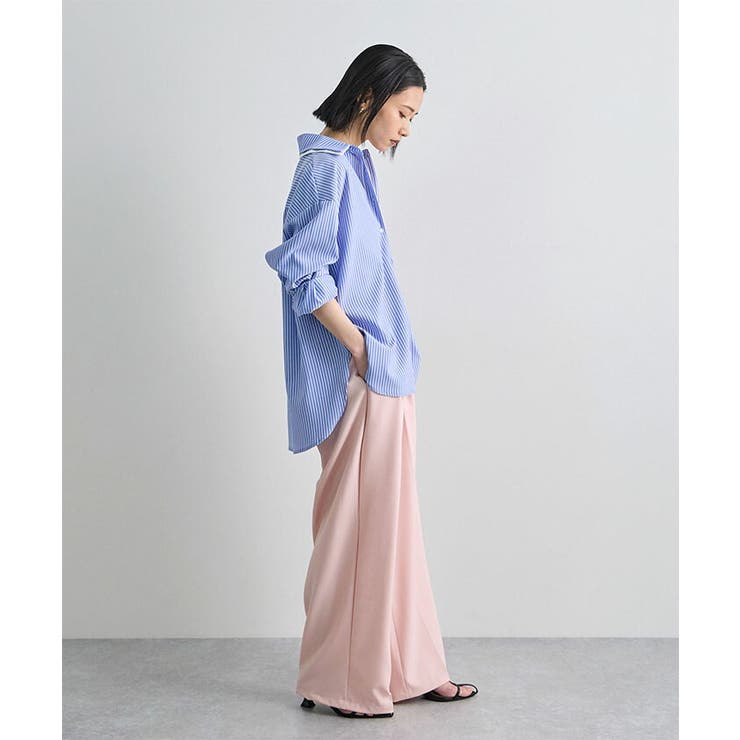 セータープレスタックハイウエストスラックス | futier land | 詳細画像17 