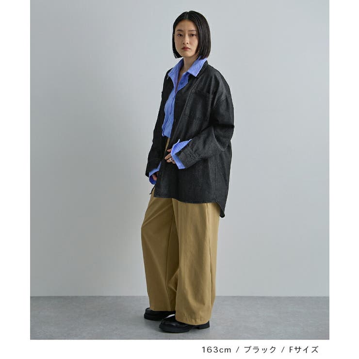 デニムオーバーシャツ | futier land | 詳細画像5 