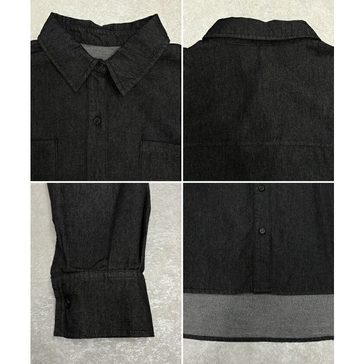 デニムオーバーシャツ | futier land | 詳細画像8 