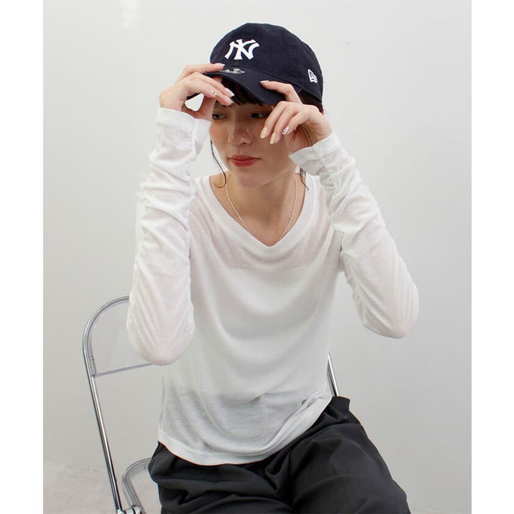 袖シャーリングシアートップス | futier land | 詳細画像18 