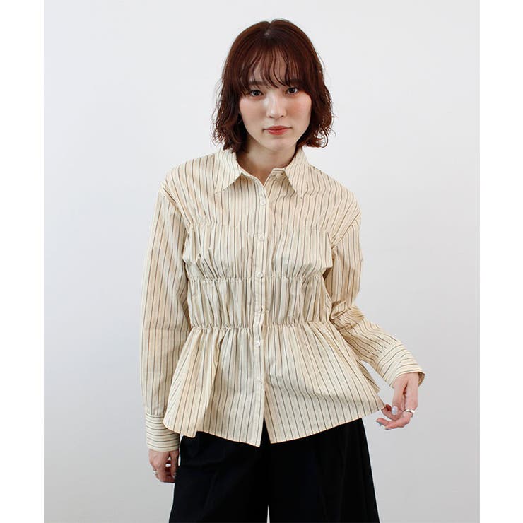 ストライプシャーリングシャツ | futier land | 詳細画像9 