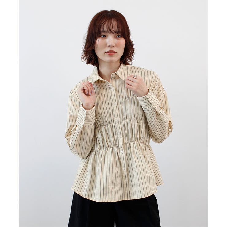 ストライプシャーリングシャツ | futier land | 詳細画像10 