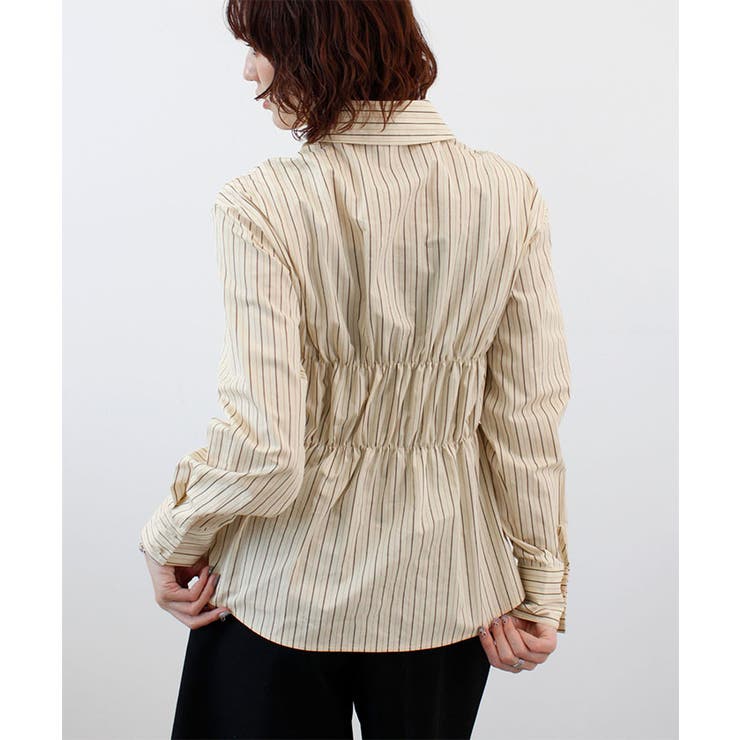 ストライプシャーリングシャツ | futier land | 詳細画像11 