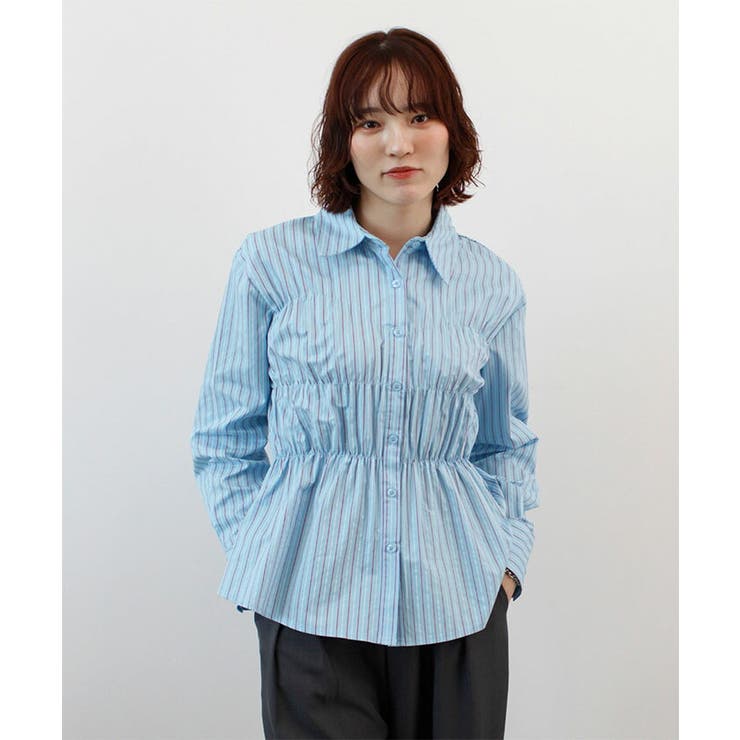 ストライプシャーリングシャツ | futier land | 詳細画像13 