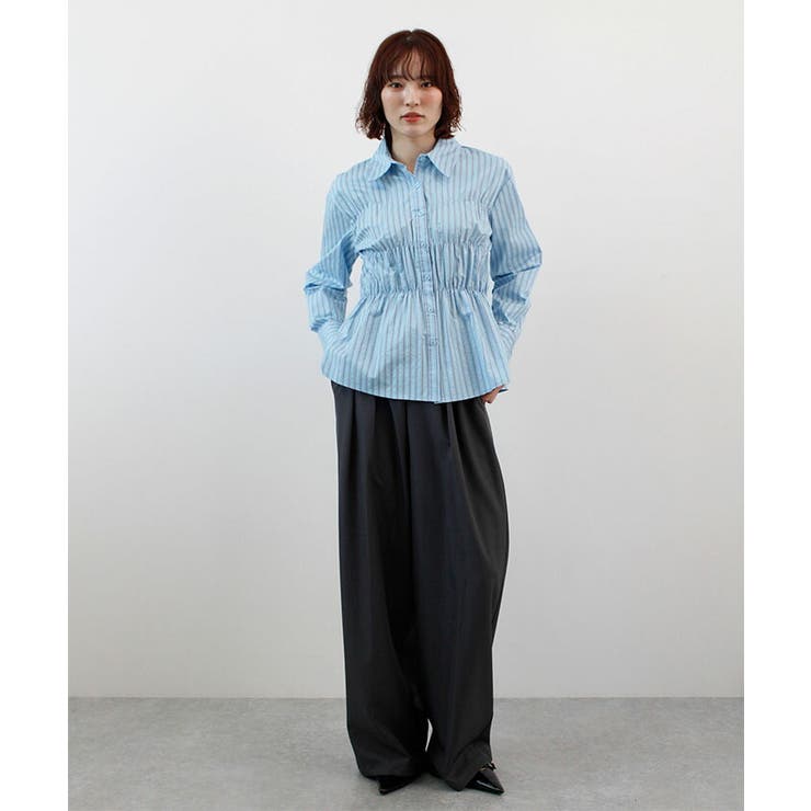 ストライプシャーリングシャツ | futier land | 詳細画像14 