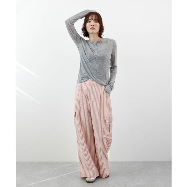 ストライプカーゴパンツ | futier land | 詳細画像13 