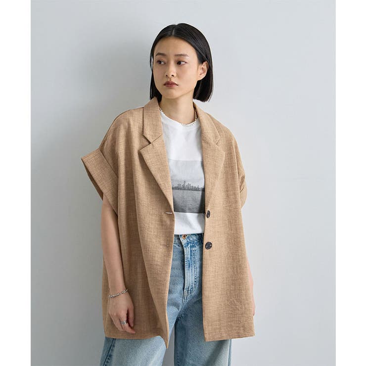 リネンタッチジャケット | futier land | 詳細画像10 