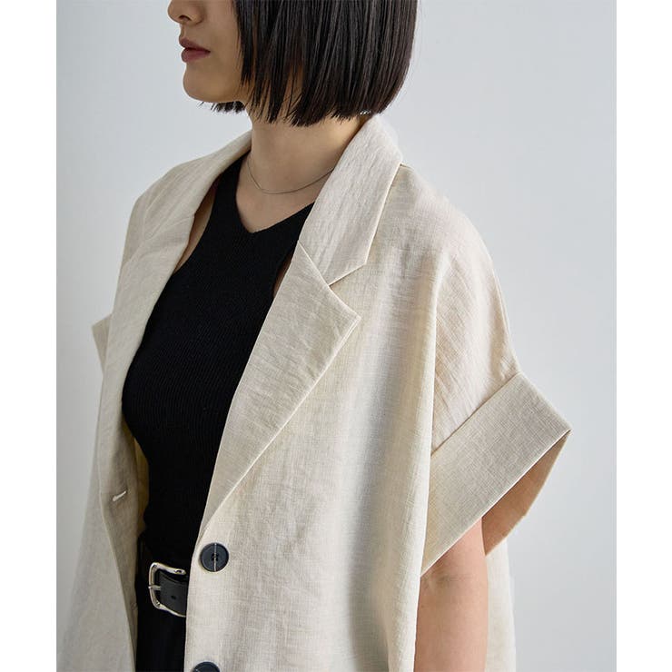 リネンタッチジャケット | futier land | 詳細画像19 
