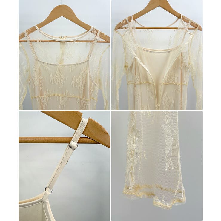 【インナーSET】レースワンピース | futier land | 詳細画像7 