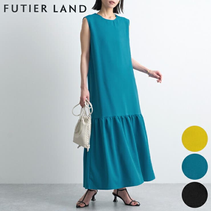 ブルー | ローフレアワンピース | futier land