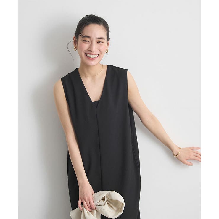 [前後2way]ベルト付きロングワンピース | futier land | 詳細画像9 